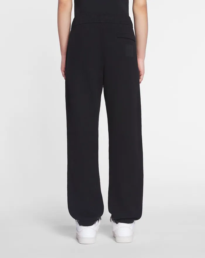 Lanvin X Future Unisex Logo Jogging Pants Black Men Lanvin Pants and Shorts