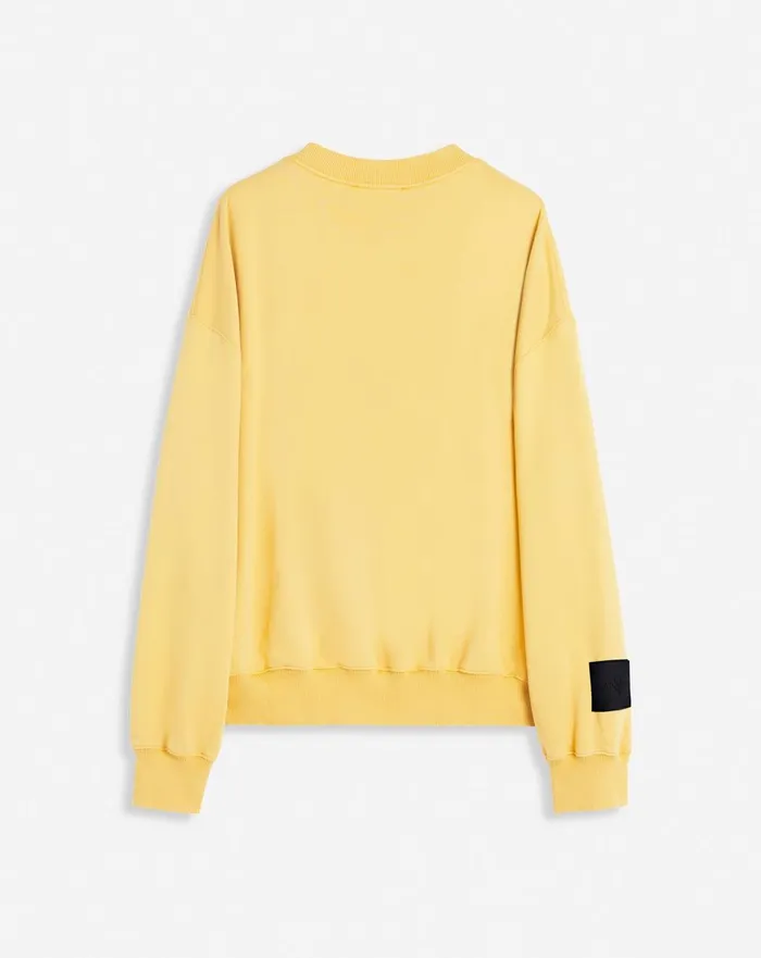 Lanvin X Future Unisex Loosefit Printed Sweatshirt Corn Women Lanvin TShirts and Sweatshirts