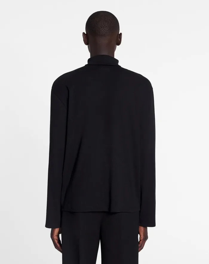 Lanvin X Future Unisex Turtleneck Top Black Men Lanvin Knitwear and Sweatshirts