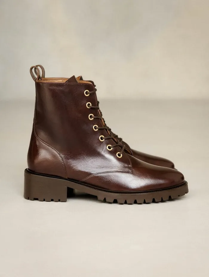 Lara Irish Coffee Women Bobbies Ankle Boots