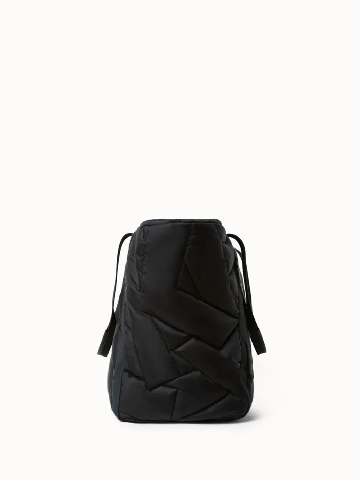 Large Handbag In Second Glance Quilt Black Women Akris Shoulder Bags