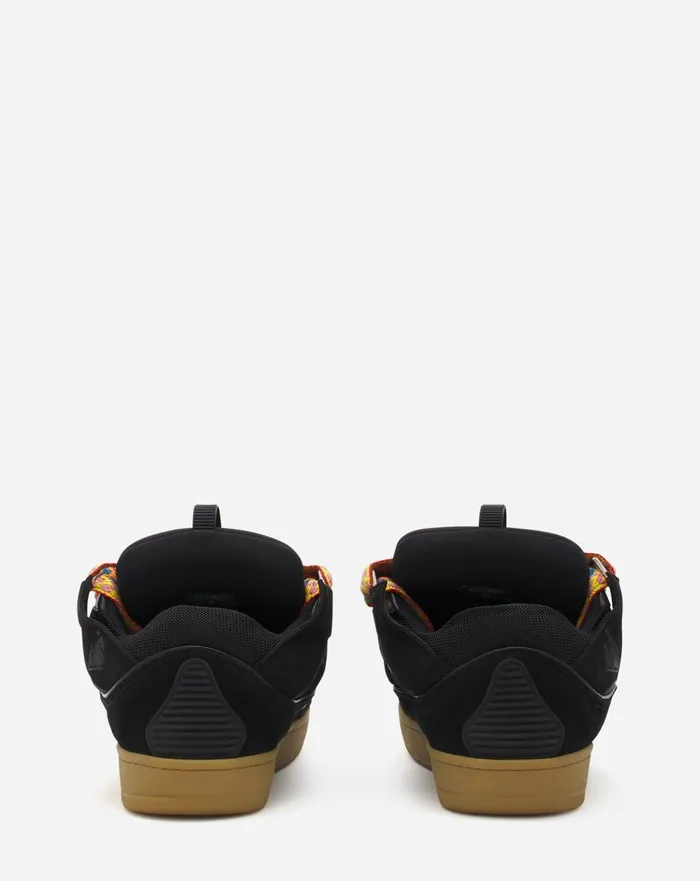 Leather Curb Sneakers Black Women Lanvin Sneakers Leather Curb Sneakers Black Women Lanvin Sneakers