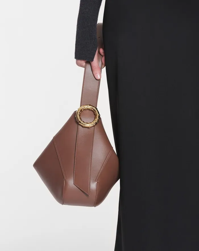 Leather Mlodie Hobo Bag Chestnut Women Lanvin Crossbody Bags and Shoulder Bags Leather Mlodie Hobo Bag Chestnut Women Lanvin Crossbody Bags and Shoulder Bags