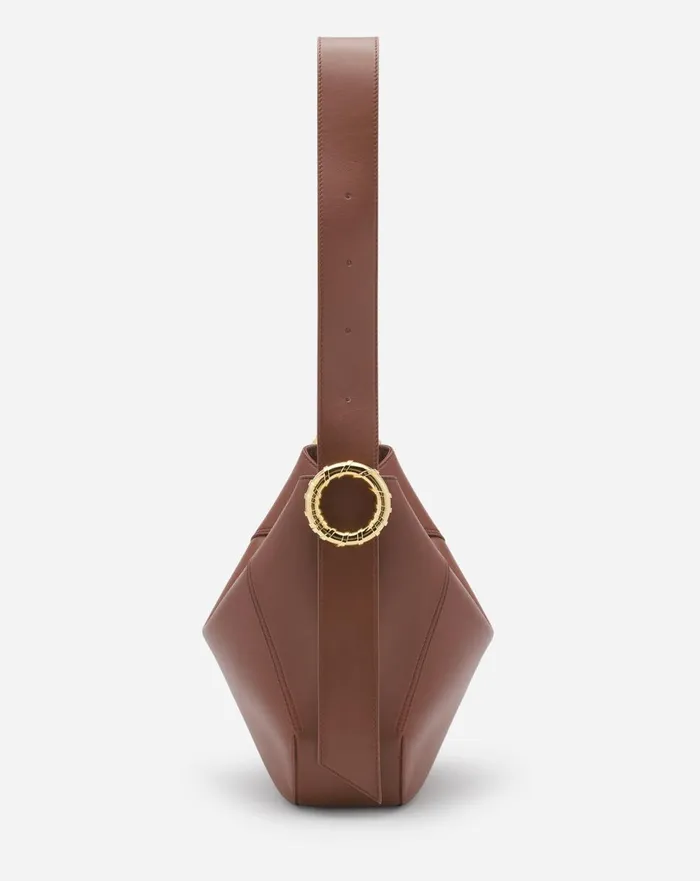 Leather Mlodie Hobo Bag Chestnut Women Lanvin Crossbody Bags and Shoulder Bags Leather Mlodie Hobo Bag Chestnut Women Lanvin Crossbody Bags and Shoulder Bags