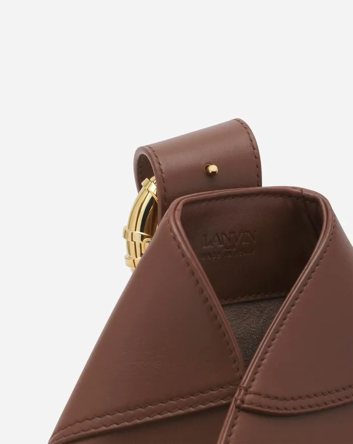 Leather Mlodie Hobo Bag Chestnut Women Lanvin Crossbody Bags and Shoulder Bags Leather Mlodie Hobo Bag Chestnut Women Lanvin Crossbody Bags and Shoulder Bags