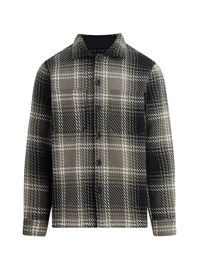 LEON PLAID OVERSHIRT Shadow Plaid Tops Tees Joe8217s Jeans Men