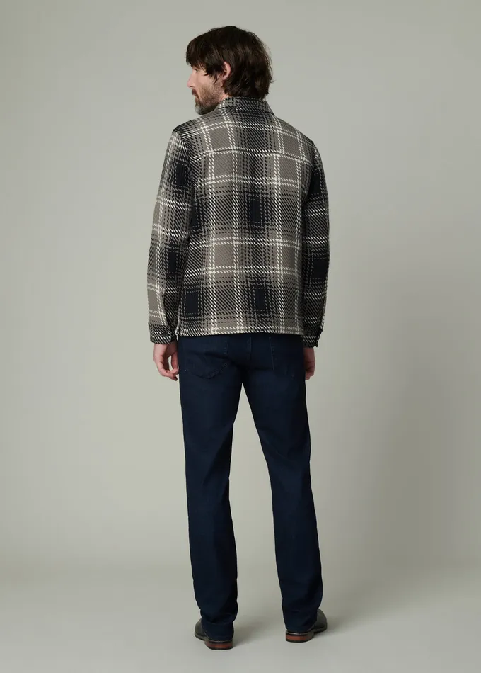 LEON PLAID OVERSHIRT Shadow Plaid Tops Tees Joe8217s Jeans Men