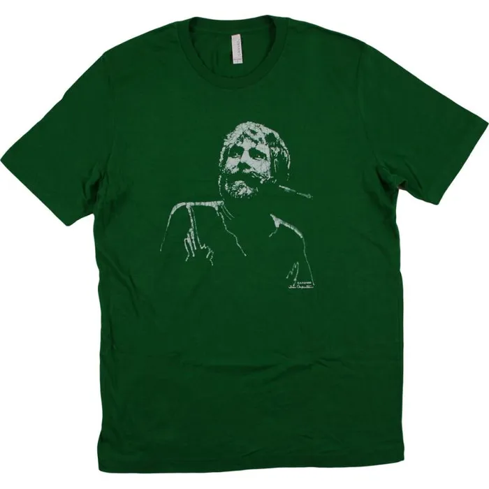 Liquid Blue Athletic TShirt Men Brent Mydland Green TShirt