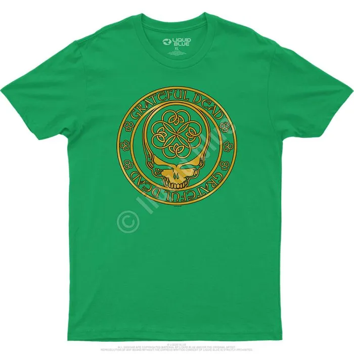 Liquid Blue Athletic TShirt Men Emerald Dead Green Athletic TShirt