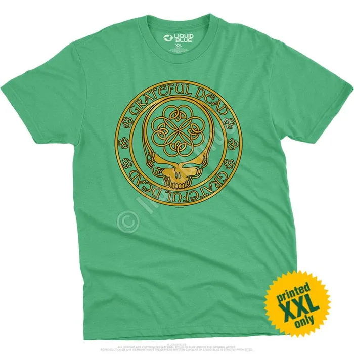 Liquid Blue Athletic TShirt Men Emerald Dead Green Athletic TShirt
