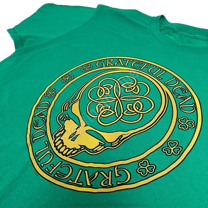 Liquid Blue Athletic TShirt Men Emerald Dead Green Athletic TShirt