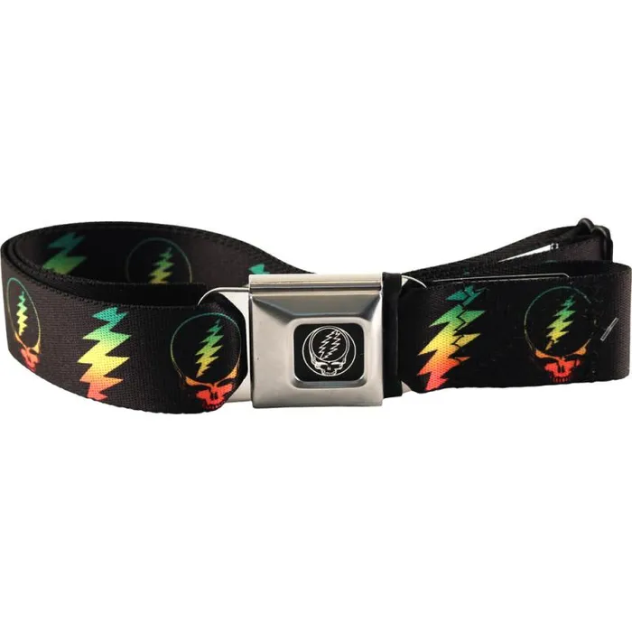 Liquid Blue Belts Accessories Rasta SYF Bolt Seatbelt Belt Black