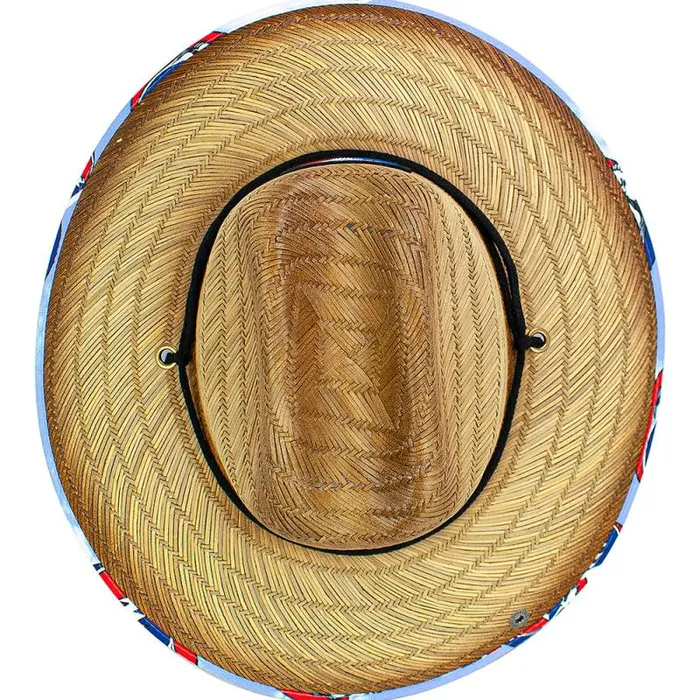 Liquid Blue Hats Accessories Steal Your Face Straw Sun Hat