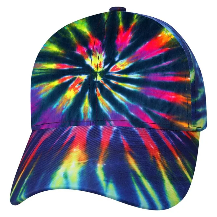 Liquid Blue Hats Accessories TieDye Rainbow Streak Hat