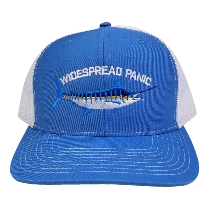Liquid Blue Hats Accessories Widespread Panic Marlin Blue Baseball Cap