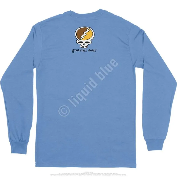 Liquid Blue Long Sleeve Men Bongo Dead Is Better Long Sleeve TShirt