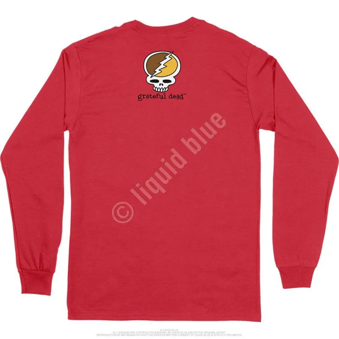 Liquid Blue Long Sleeve Men Bongo Dead Is Better Long Sleeve TShirt