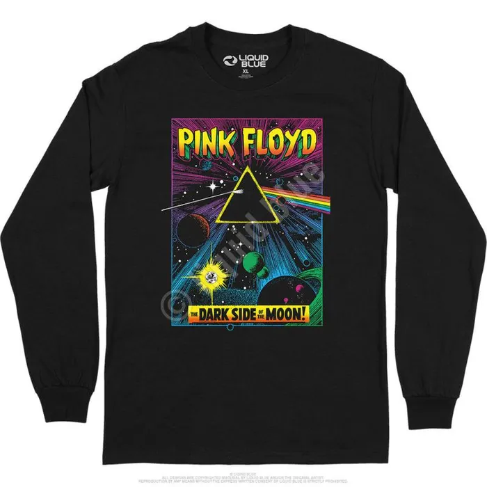 Liquid Blue Long Sleeve Men Dark Side Pulp Long Sleeve TShirt
