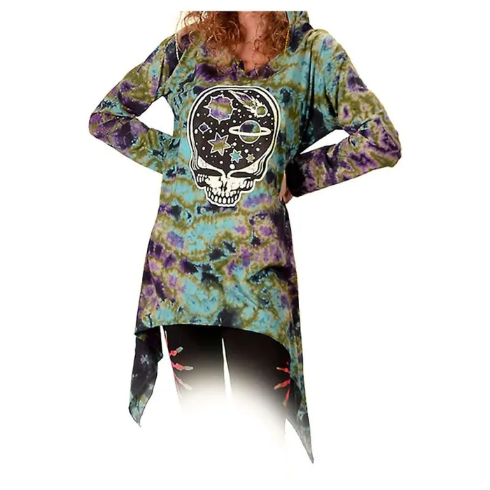 Liquid Blue Skirts Accessories GD Stealie Night Hooded Tee Dress