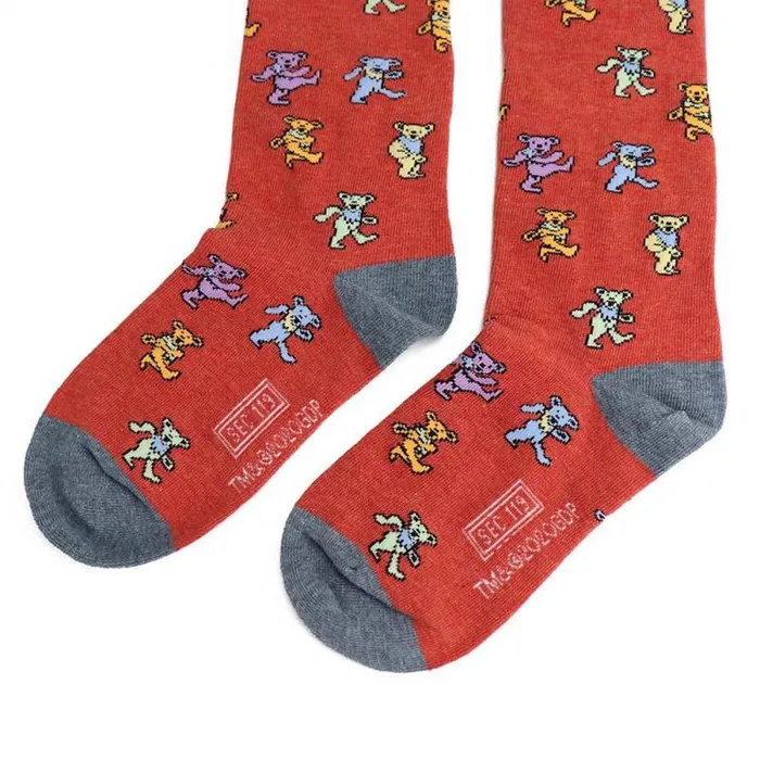 Liquid Blue Socks Accessories Dancin Bears Red Socks