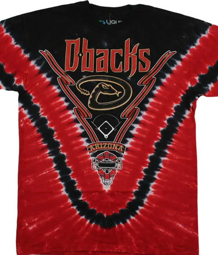 Liquid Blue TShirt Men Arizona Diamondbacks V TieDye TShirt