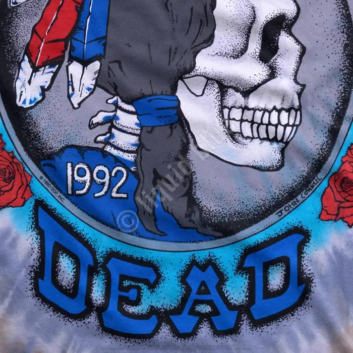 Liquid Blue TShirt Men Buffalo Nickel TieDye TShirt