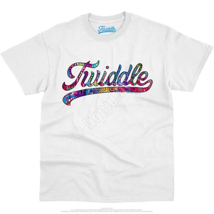Liquid Blue TShirt Men Frankenfoote White TShirt