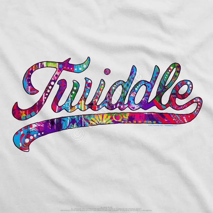 Liquid Blue TShirt Men Frankenfoote White TShirt