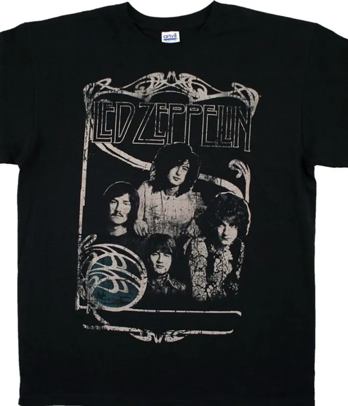 Liquid Blue TShirt Men Good Times Bad Times Black TShirt