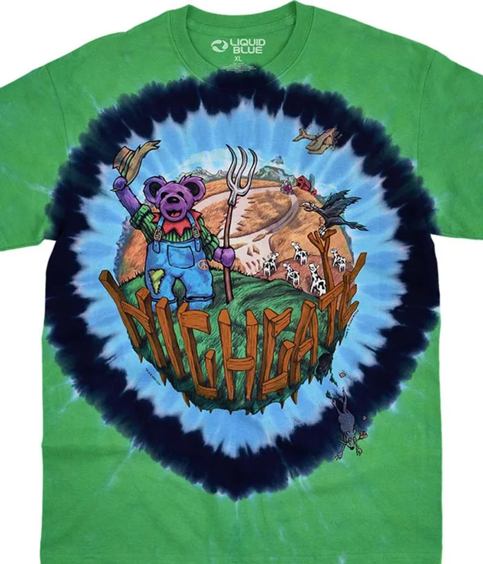 Liquid Blue TShirt Men Highgate TieDye TShirt