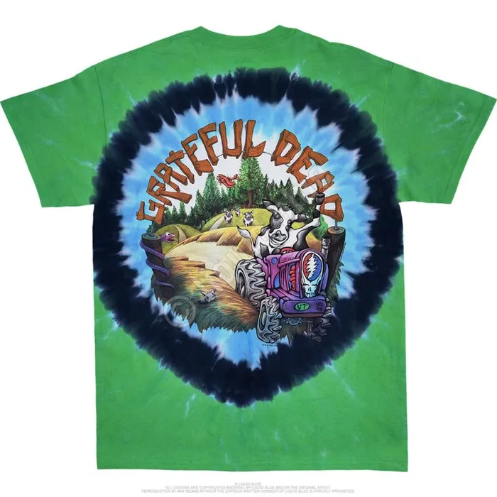 Liquid Blue TShirt Men Highgate TieDye TShirt