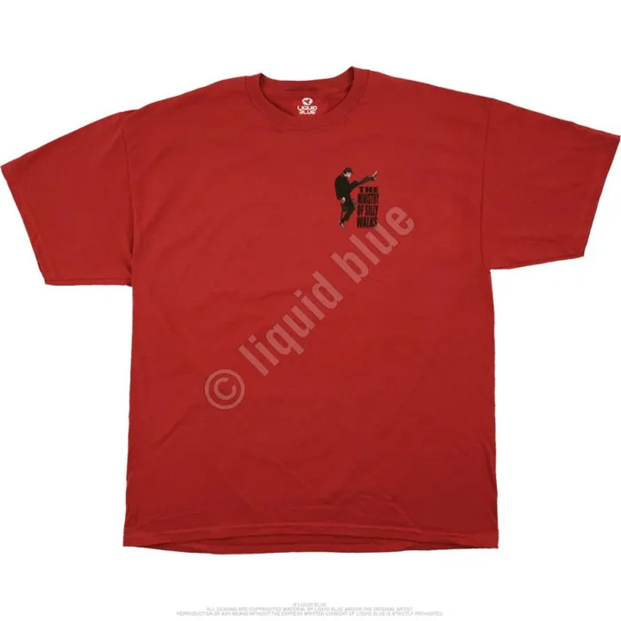 Liquid Blue TShirt Men Ministry Of Silly Walks Red TShirt
