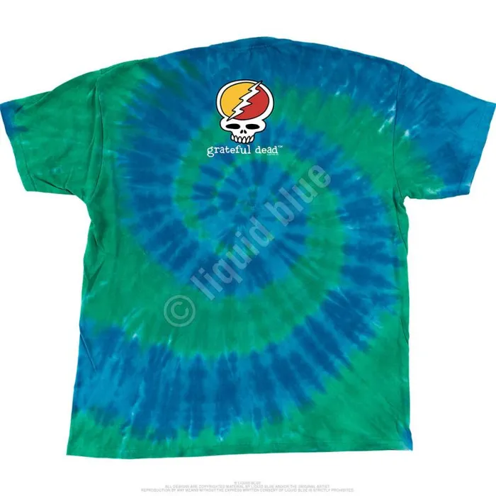 Liquid Blue TShirt Men Peace Dead Is Better TShirt