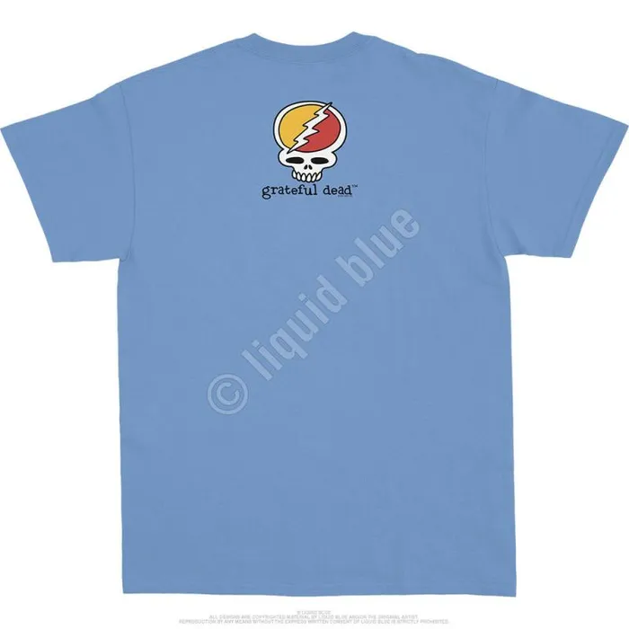 Liquid Blue TShirt Men Peace Dead Is Better TShirt