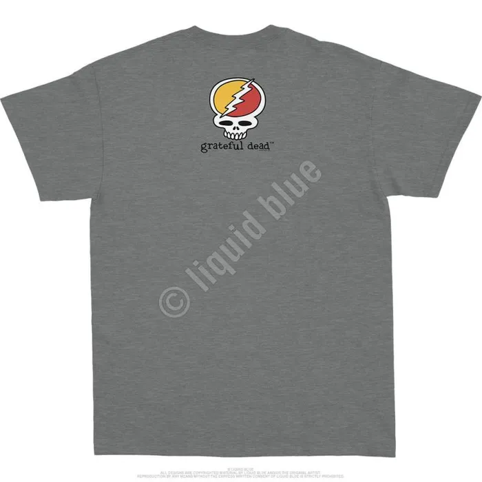 Liquid Blue TShirt Men Peace Dead Is Better TShirt