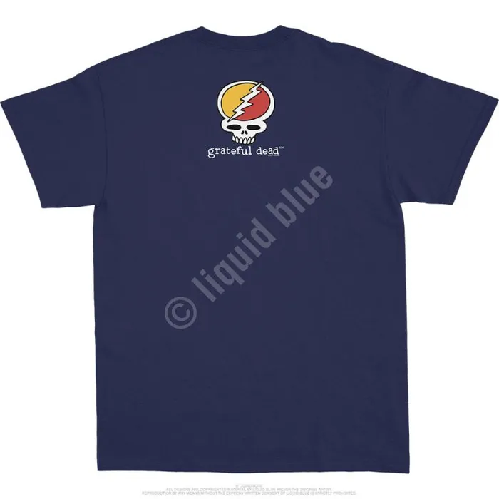Liquid Blue TShirt Men Peace Dead Is Better TShirt