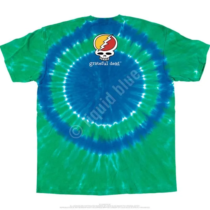Liquid Blue TShirt Men Peace Dead Is Better TShirt