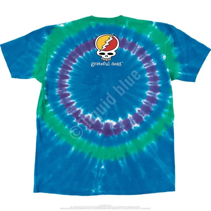 Liquid Blue TShirt Men Peace Dead Is Better TShirt