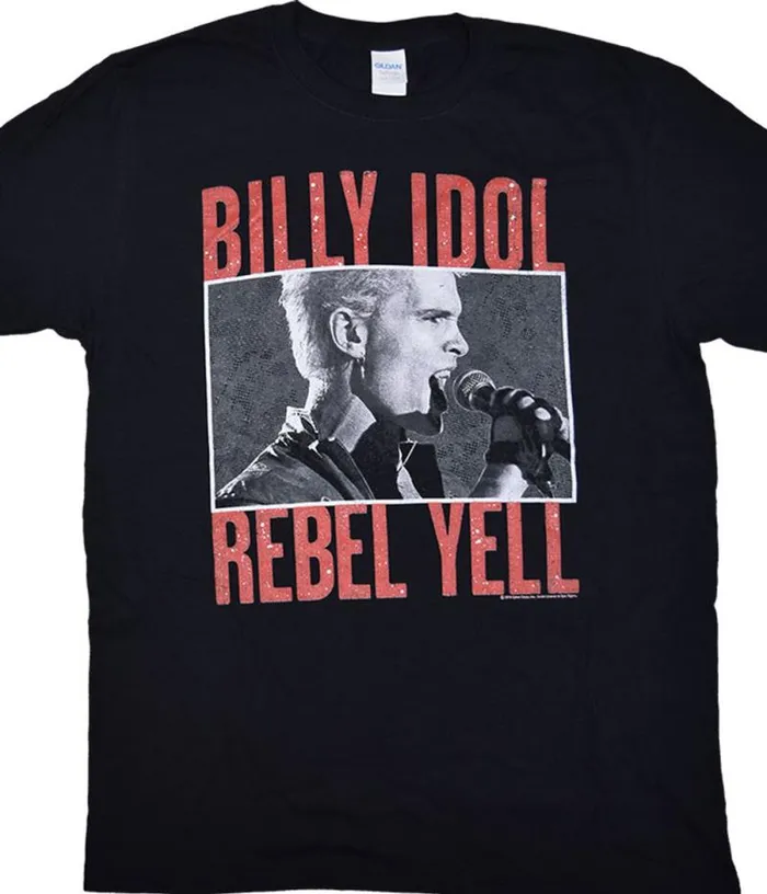Liquid Blue TShirt Men Rebel Yell Black TShirt