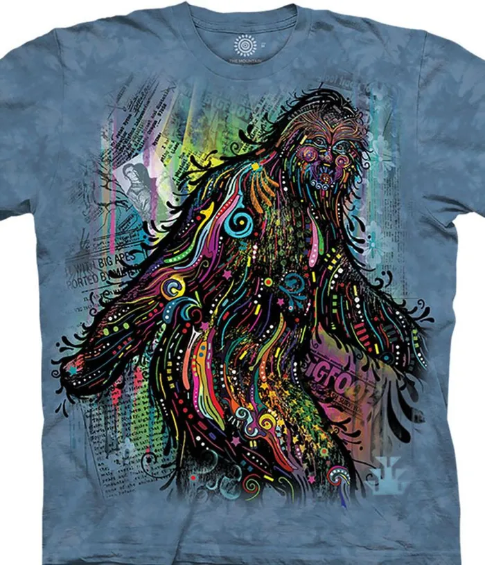 Liquid Blue TShirt Men Russo Bigfoot Classic Cotton TShirt