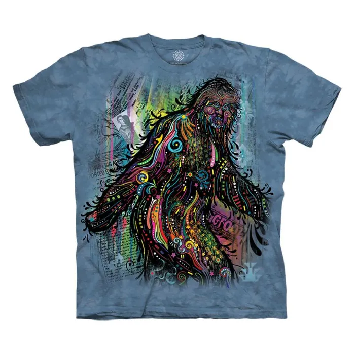 Liquid Blue TShirt Men Russo Bigfoot Classic Cotton TShirt