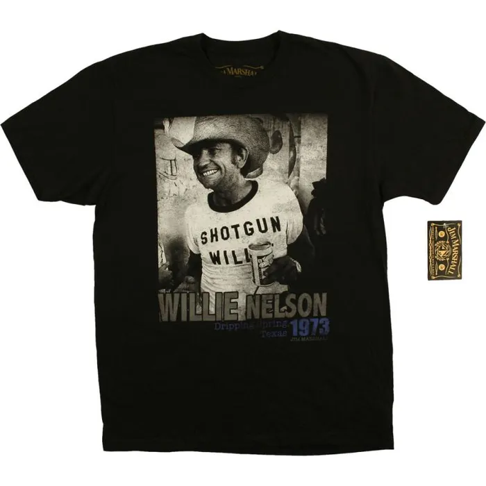 Liquid Blue TShirt Men Shotgun Willie Black TShirt