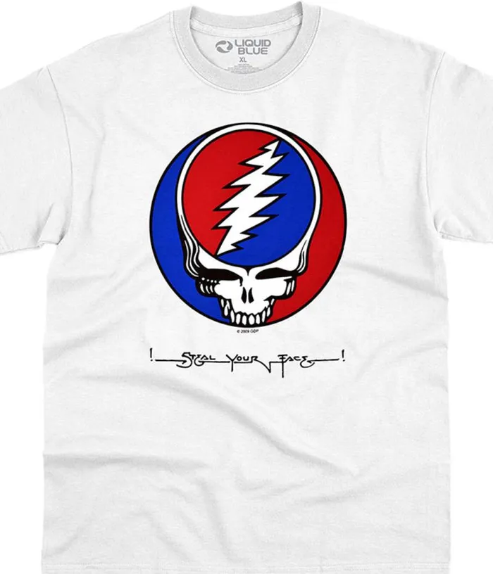 Liquid Blue TShirt Men SYF White TShirt