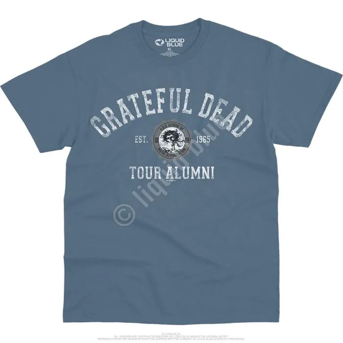 Liquid Blue TShirt Men Tour Alumni TShirt