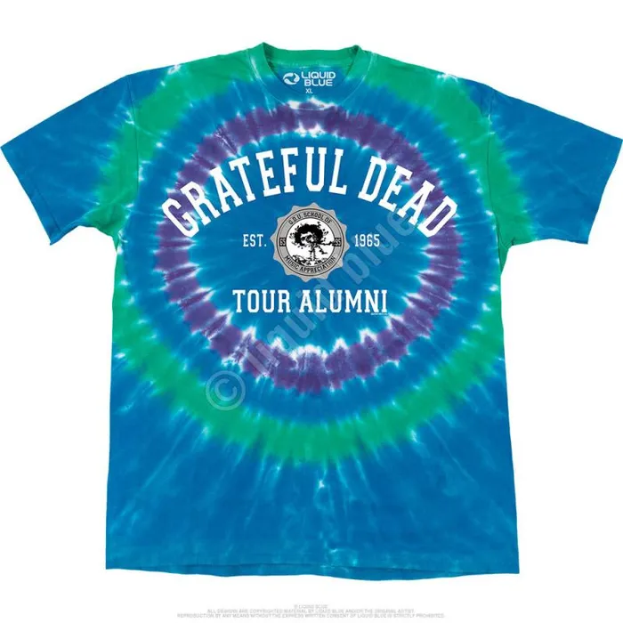 Liquid Blue TShirt Men Tour Alumni TShirt