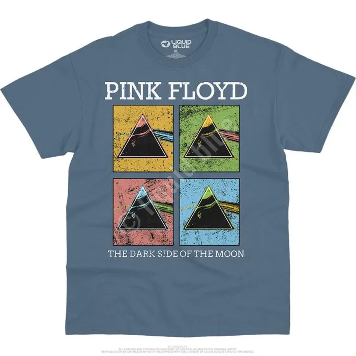 Liquid Blue TShirt Men Window Pane TShirt