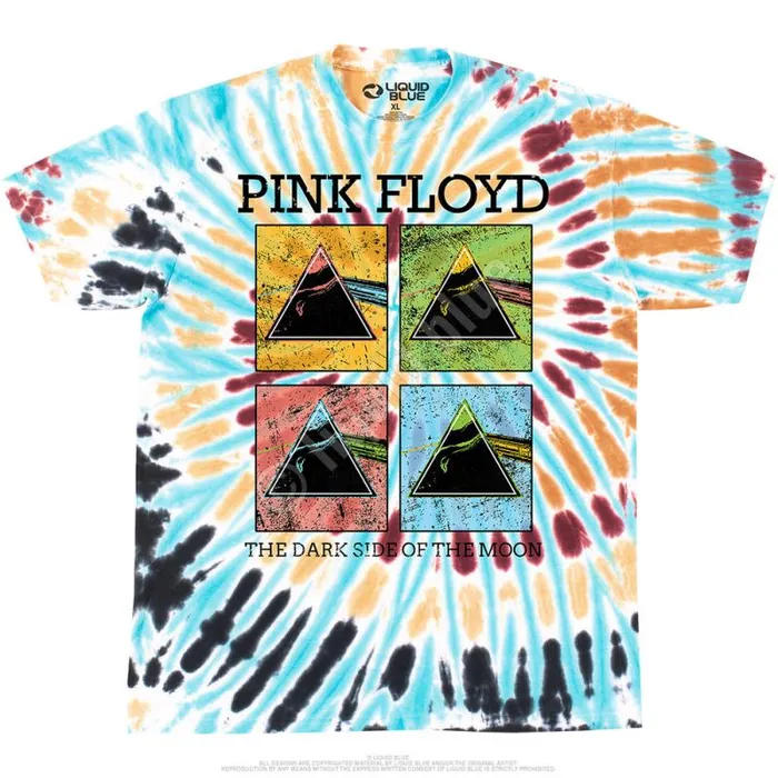 Liquid Blue TShirt Men Window Pane TShirt