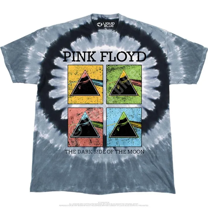 Liquid Blue TShirt Men Window Pane TShirt