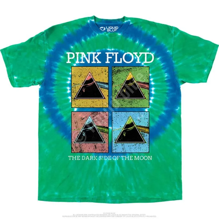 Liquid Blue TShirt Men Window Pane TShirt