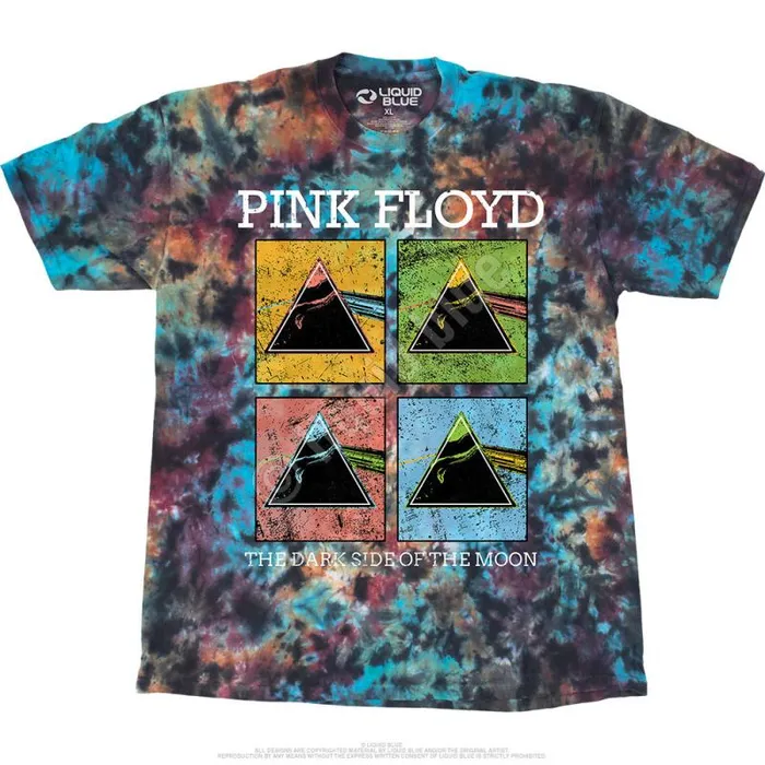Liquid Blue TShirt Men Window Pane TShirt